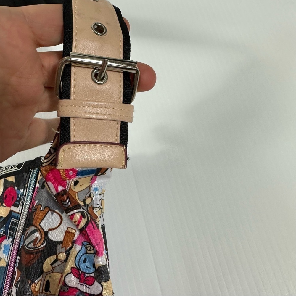 ProSports Purse Bag  Colorful Illustrated (TokiDoki inspired) Zippers Adjustable - Picture 6 of 14